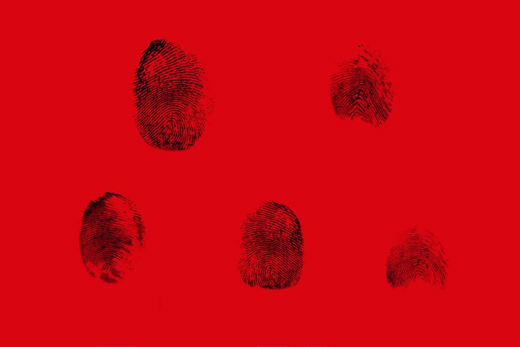 thumbprints from a true crime LA scene